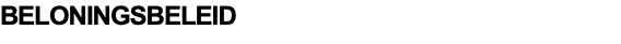 BELONINGSBELEID
